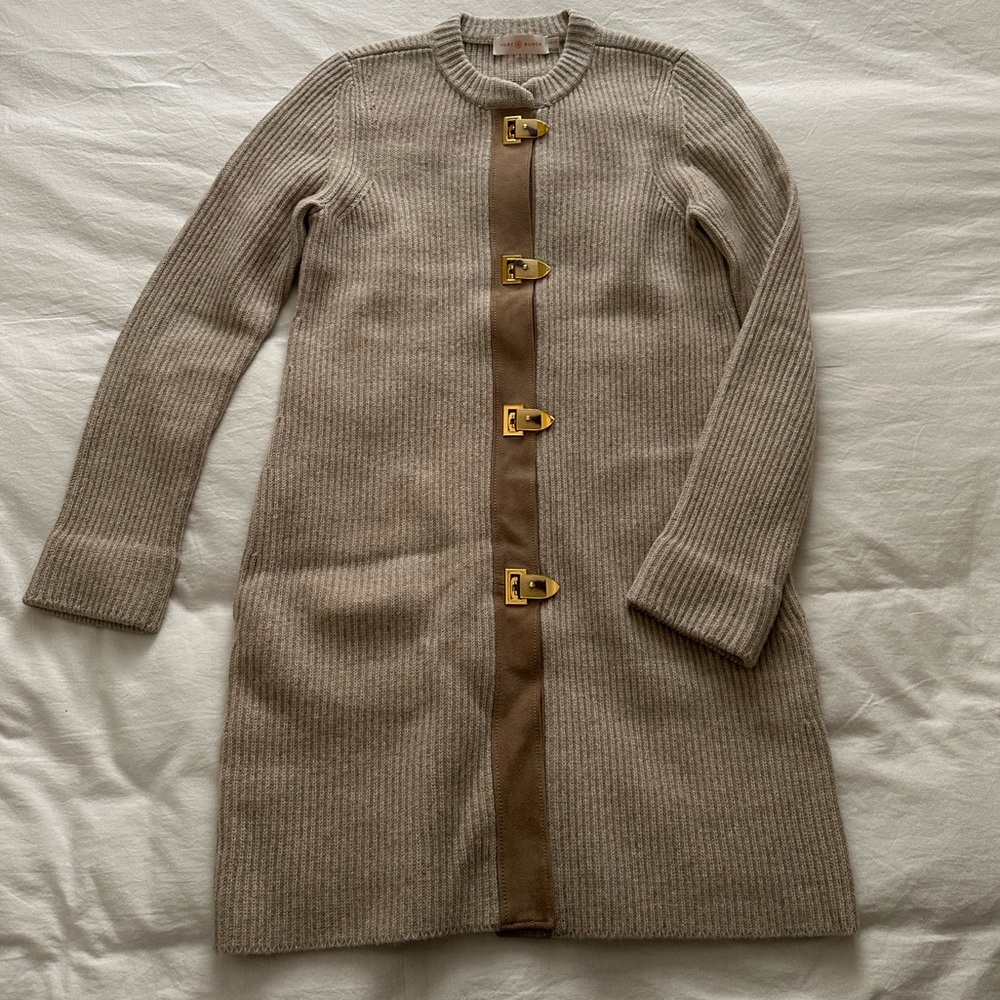 Tory Burch tan sweater - LIGHTLY WORN